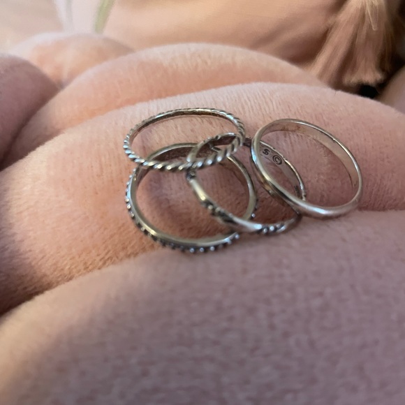 Silpada stackable rings - Picture 3 of 3